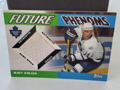 2003-04 Topps Future Phenoms #FP-MS Matt Stajan Jersey Leafs