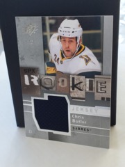 2009-10 SPx Rookie Jersey 764/799 Chris Butler #140 Sabres
