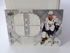 2009-10 Upper Deck Black Diamond Quad Jerseys Shea Weber #QJ-SW Predators