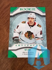 2020-21 Upper Deck Artifacts Pius Suter #Red187 Rookie 57/99