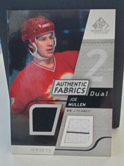 2008-09 SP Game Used Edition Authentic Fabrics Dual Joe Mullen #AF-JM Flames