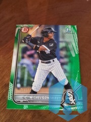 2022 1st Bowman Prospects Green Border 34/99 Misael Gonzalez #BP-4