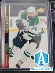 2020-21 UD EXCLUSIVES #310 JAMIE BENN /100 Dallas Stars