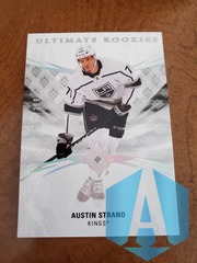 2020-21 UD Ultimate Collection Rookies RC Austin Strand 257/299 LA Kings #125