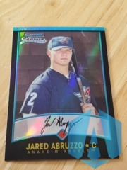 2001 Bowman Chrome Rookie Refractor Jared Abruzzo #176 RC