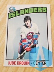 1976-77 O-Pee-Chee #106 Jude Drouin Islanders