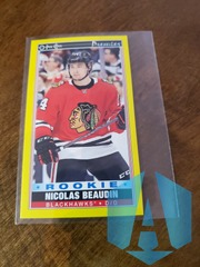NICOLAS BEAUDIN YELLOW 2020-21 OPC #P-42 TALL BOYS