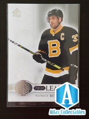 2020-21 SP Authentic Hockey Patrice Bergeron True Leaders TL-PB