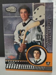 2003-04 Pacific Invincible Acetate Rookie #101 Joffrey Lupul Anaheim Ducks