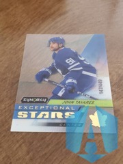 2020-21 UD Synergy Exceptional Stars Gold 147/449 John Tavares #ES-14