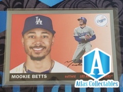 2020 Topps Archives Mookie Betta Silver Parallel 92/99 Dodgers
