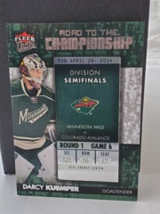 2014-15 Fleer Ultra Darcy Kuemper #RTCMW-DK Road To The Championship
