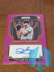 2022 Panini Rookie Auto Purple Prizm #RA-TG Tyler Gilbert Diamondbacks 14/50
