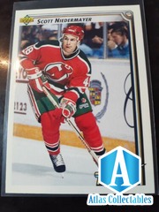 92-93 Upper Deck Scott Niedermayer Rookie #406