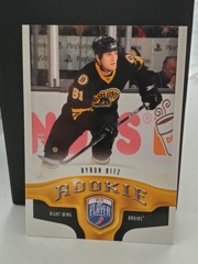 2009-10 Upper Deck Be a Player 95/99 Byron Bitz #293 Rookie RC Boston Bruins