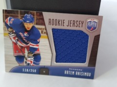 2009-10 Upper Deck Be a Player Rookie Jersey 118/250 Artem Anisimov #RJ-AA