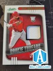 2021 Absolute Baseball Rafael Marchan Rookie Threads Patch Green Foil /199