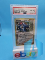 PSA 8 NM-MT Armaldo ex Hidden Legends Holo Pokemon Card 1/110