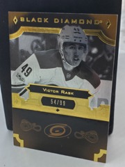 2017-18 Upper Deck Black Diamond Pure Black 54/99 Victor Rask #BDB-VR