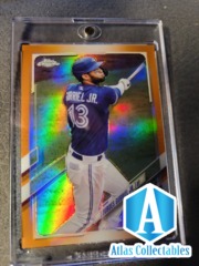 2021 Topps Chrome lourdes gurriel jr. 64 - Orange Refractor /25