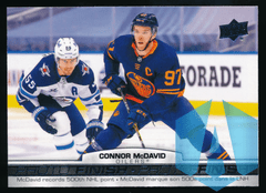 2021-2022 Tim Hortons Connor McDavid Photo Finish #PF-13 Oilers