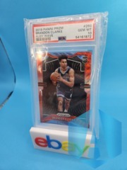 Brandon Clarke 2019 Panini Prizm RUBY WAVE Rookie PSA 10 GEM MINT Grizzlies RC