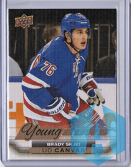 2015-16 Upper Deck Canvas #C216 Brady Skjei YG