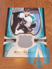 2005-06 UD Power Play The Specialists Jersey Christian Ehrhoff #TS-CE