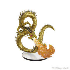 Young Gold Dragon with Fire (RARE) 50th ANNIVERSARY