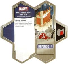 Breakable Wall Section The Conflict Begins (Marvel)