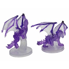 SPECIAL UNIQUE Amethyst Dragon Wyrmling  FIZBAN'S TREASURY OF DRAGONS