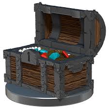 Treasure Overwhelming Swarm miniature MGT token