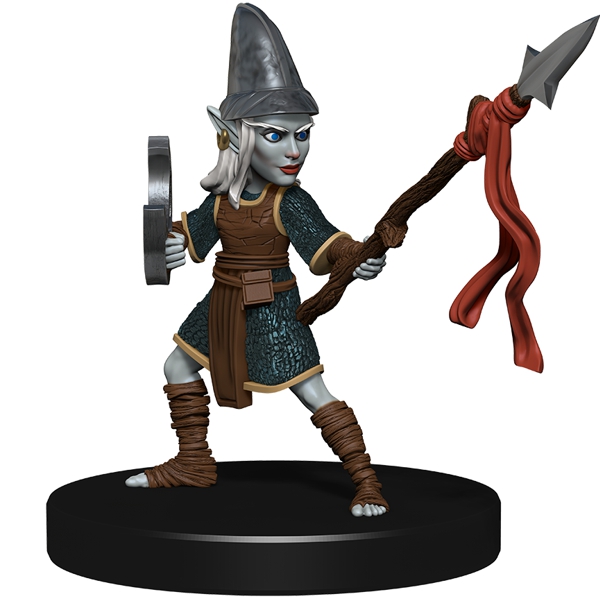 Deep Gnome Warrior DARKLANDS RISING Pathfinder miniature