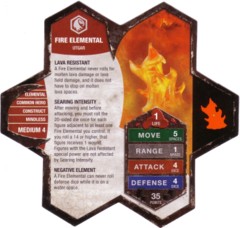 Fire Elemental Champions of the Forgotten Realms