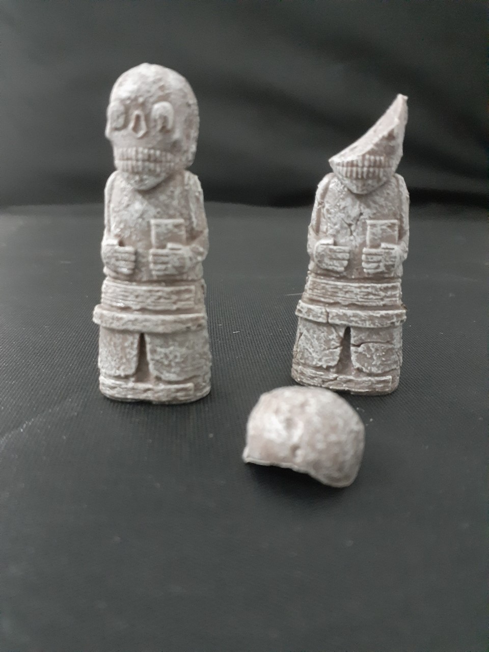 Regular Statues from Wizkids 4D Settings: Jungle Shrine