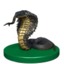 Snake 1/1 Overwhelming Swarm miniature MTG token
