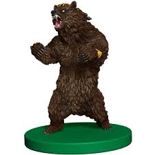 Bear 2/2 Overwhelming Swarm miniature MTG token