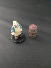 Barrel w/ red liquid