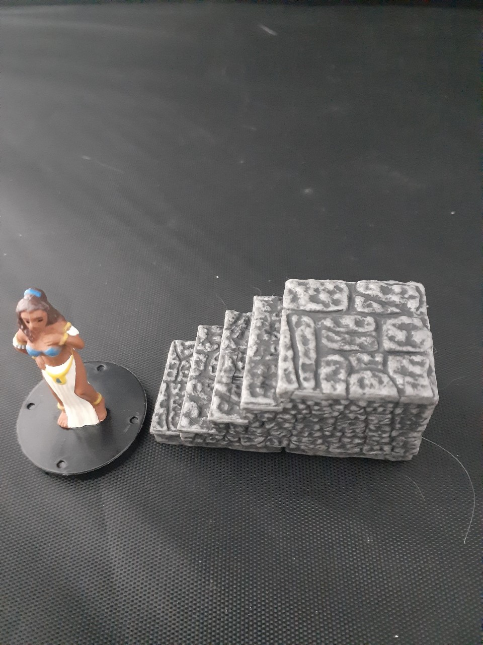 Stone Staircase To Landing