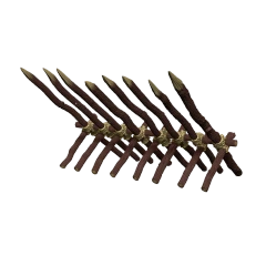 Spiked Barricade GOBLIN CAMP ICONS OF THE REALMS