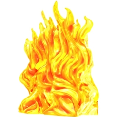 WALL OF FIRE D&D minis Spell Effect