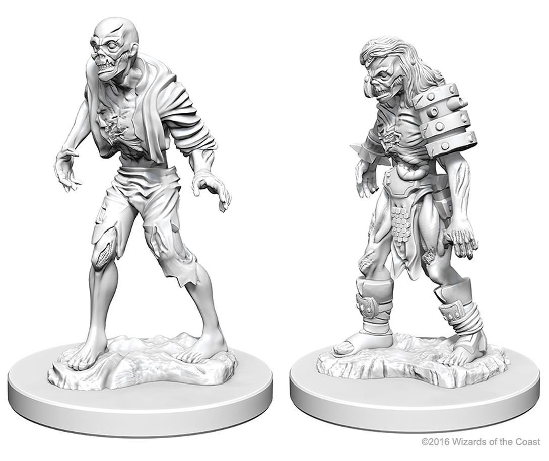 Dungeons & Dragons Nolzur`s Marvelous Unpainted Miniatures: W01 Zombies