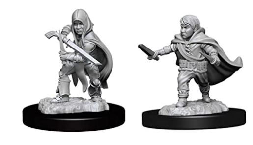 Dungeons & Dragons Nolzurs Marvelous Unpainted Miniatures: Halfling Rogue (Male)