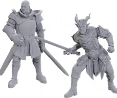 Dungeons & Dragons: Nolzurs Marvelous Unpainted Miniatures - Special Edition Baldurs Gate 3 - Ulder Ravengard & Zevlor