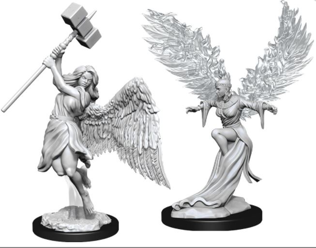 Pathfinder Deep Cuts Unpainted Miniatures: W15 Balisse & Astral Deva