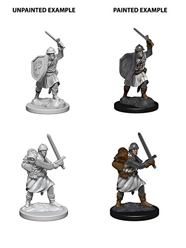 Pathfinder Deep Cuts Unpainted Miniatures: W04 Infantrymen