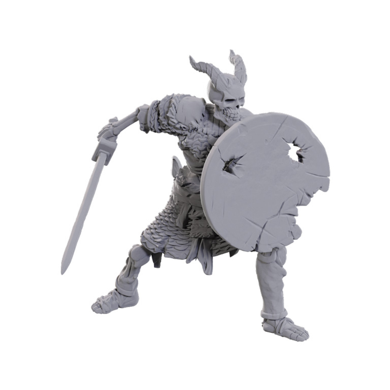 Dungeons & Dragons Nolzurs Marvelous Unpainted Miniatures: W23 Tiefling Skeleton