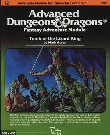 AD&D: Tomb of the Lizard King Module