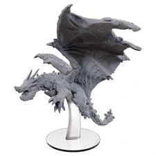 Pathfinder Deep Cuts Unpainted Miniatures: Adult Adamantine Dragon Boxed Miniature