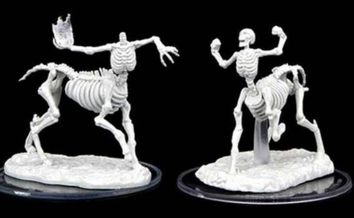 Critical Role Unpainted Miniatures: W02 Skeletal Centaurs